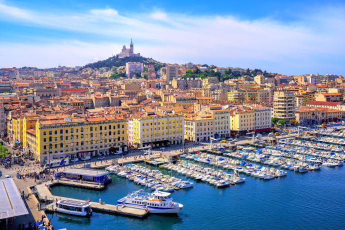 Air France flyger till Marseille från Stockholm