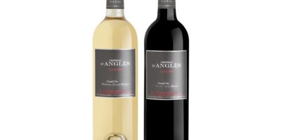 Château d'Anglès Grand Vin Blanc 2015 och Château d'Anglès Grand Vin Rouge 2013